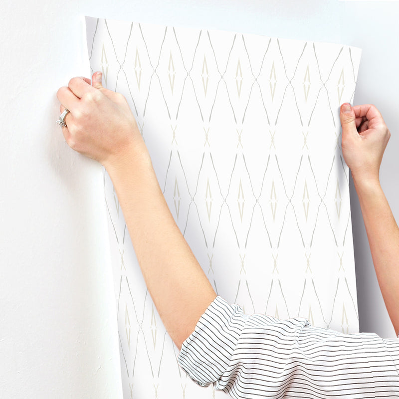 media image for Artifact Silhouettes Natural Wallpaper from Carol Benson-Cobb Signature Collection by York Wallcoverings 280