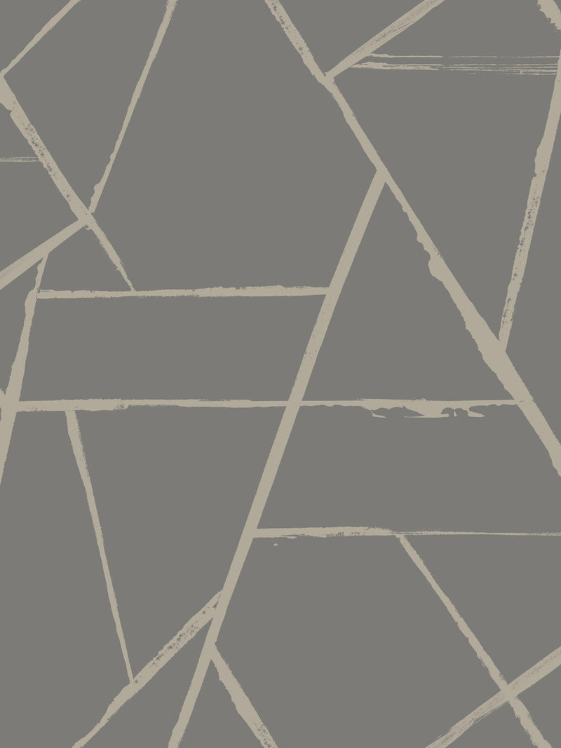 media image for sample intersect grey metallic wallpaper from carol benson cobb signature collection by york wallcoverings 1 221