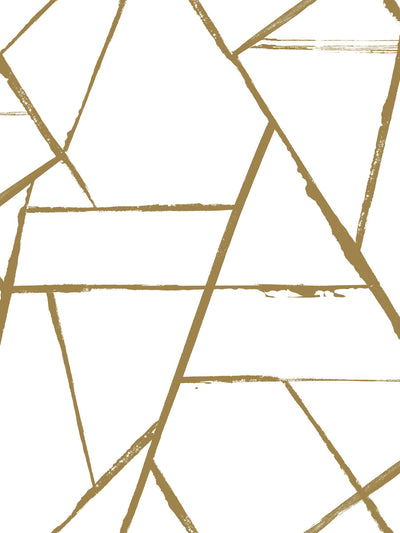 product image of Intersect Gold Metallic Wallpaper from Carol Benson-Cobb Signature Collection by York Wallcoverings 541