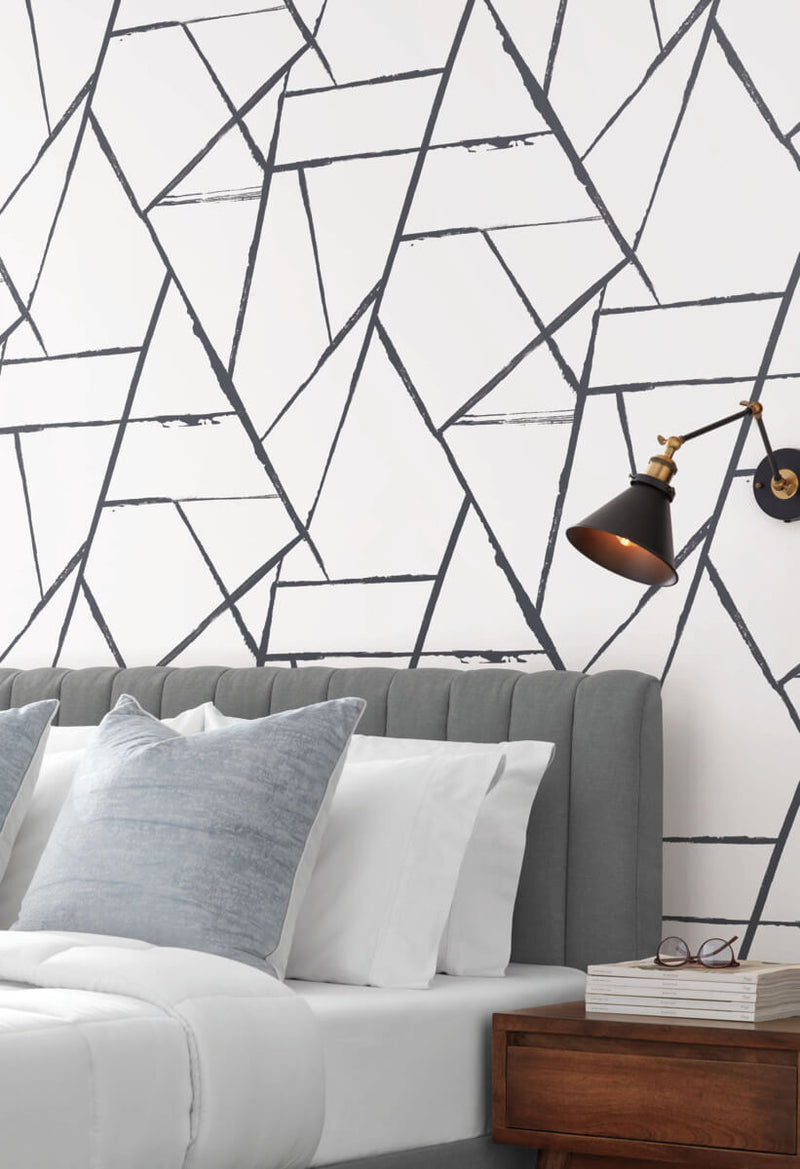 media image for Intersect Black Wallpaper from Carol Benson-Cobb Signature Collection by York Wallcoverings 27