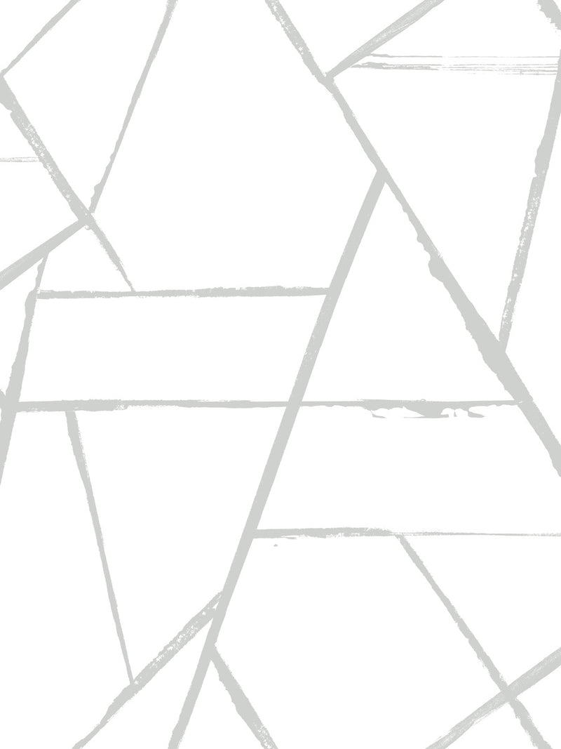 media image for Intersect Silver Metallic Wallpaper from Carol Benson-Cobb Signature Collection by York Wallcoverings 263