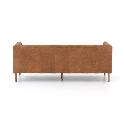 product image for Williams Leather Sofa In Natural Washed Camel 89