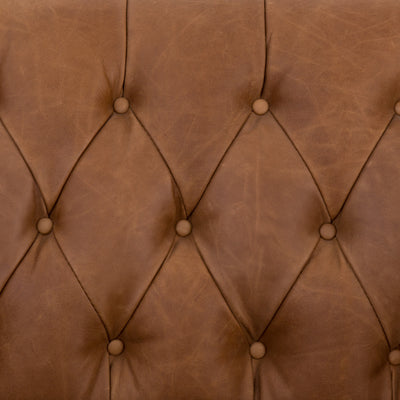 product image for Williams Leather Sofa In Natural Washed Camel 68