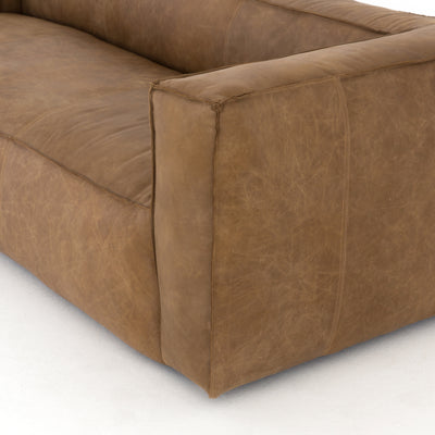 product image for Nolita Reverse Stitch Sofa In Natural Washed Sand 67