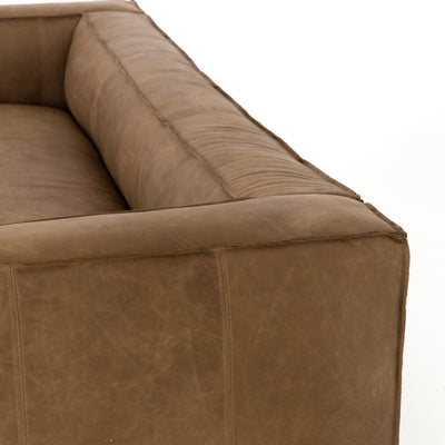 product image for Nolita Reverse Stitch Sofa In Natural Washed Sand 59
