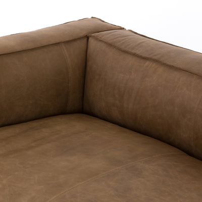 product image for Nolita Reverse Stitch Sofa In Natural Washed Sand 67