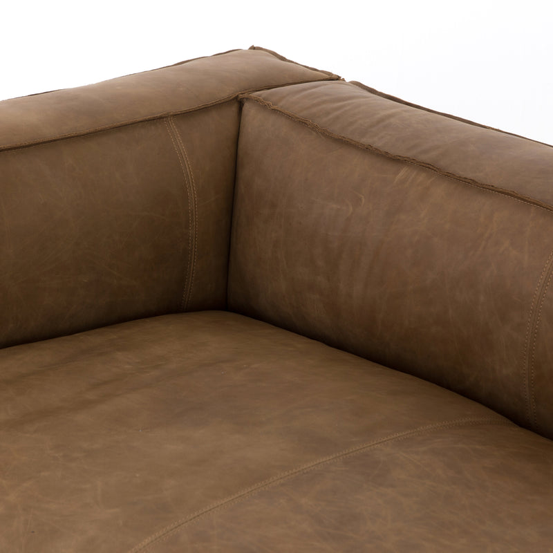 media image for Nolita Reverse Stitch Sofa In Natural Washed Sand 244