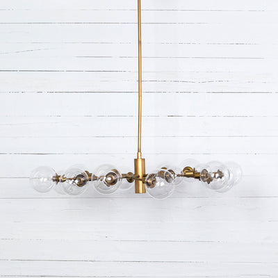 product image for Pellman Chandelier In Matte Brass 59