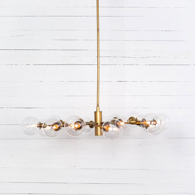 product image for Pellman Chandelier In Matte Brass 54