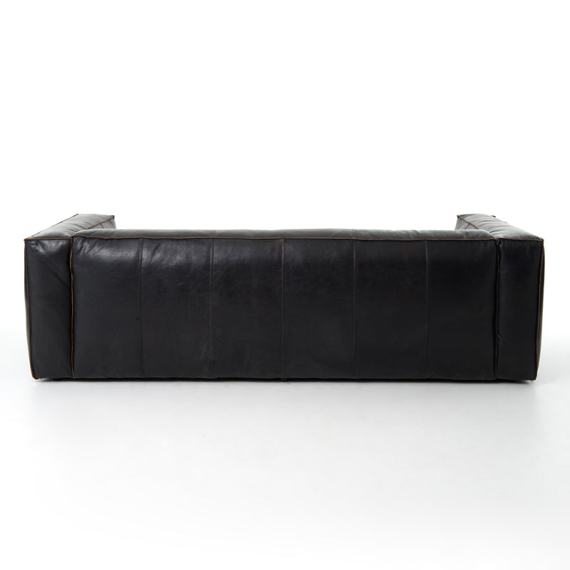 media image for Nolita Reverse Stitch Sofa In Old Saddle Black 257