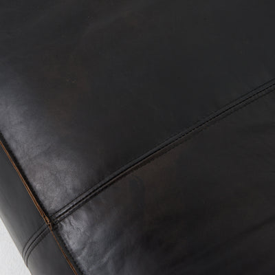 product image for Nolita Reverse Stitch Sofa In Old Saddle Black 39