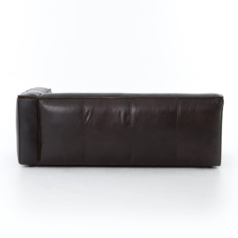 media image for Nolita Sectional Right Arm Facing In Old Saddle Black 246