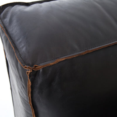 product image for Nolita Sectional Right Arm Facing In Old Saddle Black 72