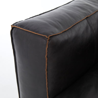 product image for Nolita Sectional Left Arm Facing In Old Saddle Black 62