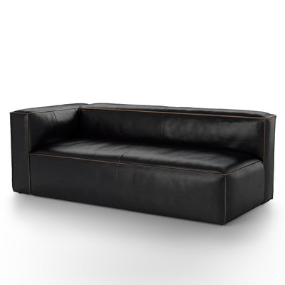 product image for Nolita Sectional Left Arm Facing In Old Saddle Black 22