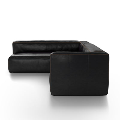 product image for Nolita Sectional In Old Saddle Black 9