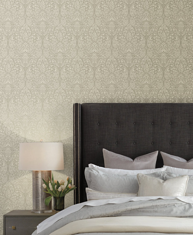 media image for Paradise Taupe/Copper Wallpaper from the After Eight Collection by Candice Olson 238