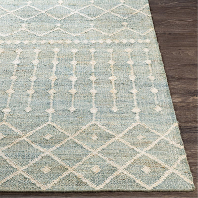 product image for Cadence CEC-2305 Hand Woven Rug in Cream & Ice Blue by Surya 69