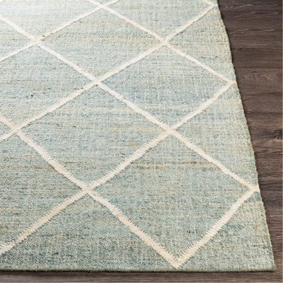 product image for Cadence CEC-2309 Hand Woven Rug in Cream & Ice Blue by Surya 64