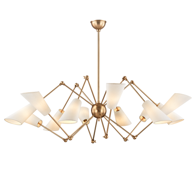 product image for hudson valley buckingham 12 light chandelier 5312 1 49