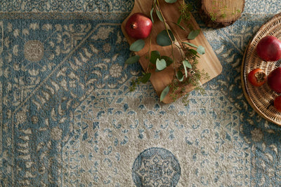 product image for Century Rug in Blue & Sand design by Loloi 80