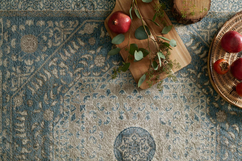 media image for Century Rug in Blue & Sand design by Loloi 265