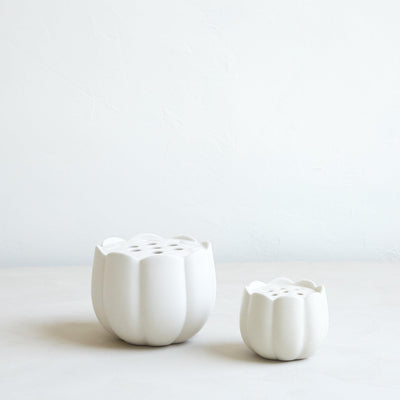 product image for Ceramic Flower Frog Vase Large 58