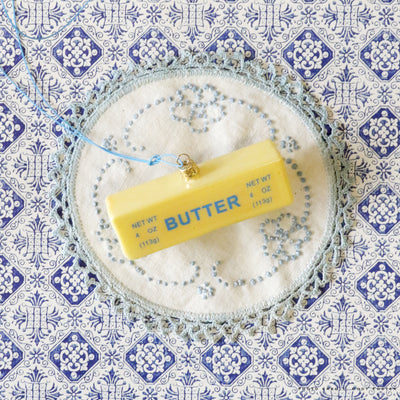 product image for stick of butter small holiday ornament by cody foster and co 4 79