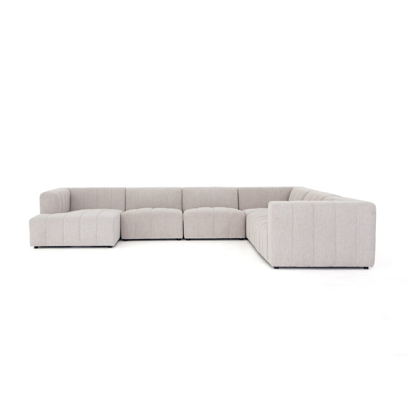 media image for Langham Channelled 6 Pc Sectional Laf Ch 211