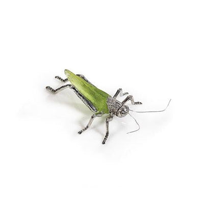 product image of decorative green grasshopper figurines set of 2 by zodax ch 3684 1 512