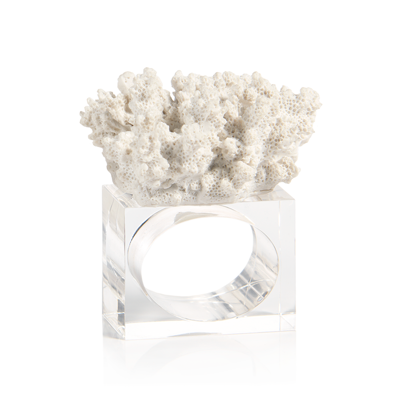 media image for lia coral napkin rings set of 6 by zodax ch 4417 1 217