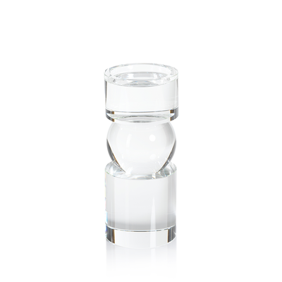 product image for rialto clear crystal pillar holder by panorama city 1 79