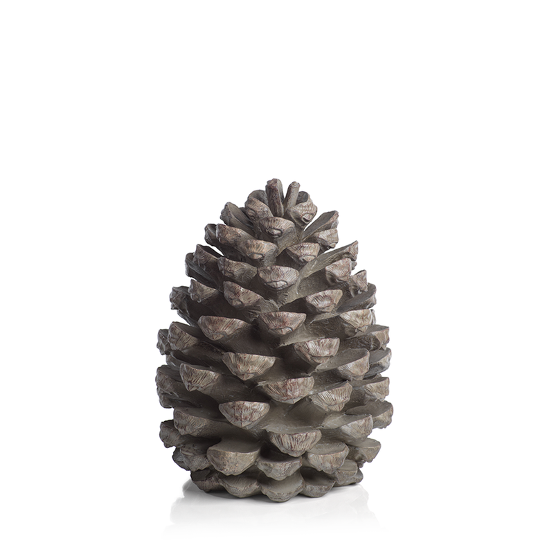media image for decorative pinecone figurine by zodax ch 5231 1 229