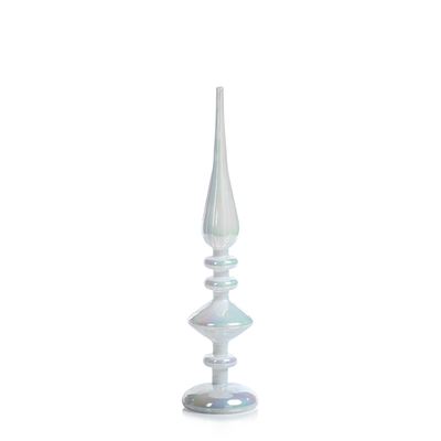 product image for led white glass finial in various styles 3 78