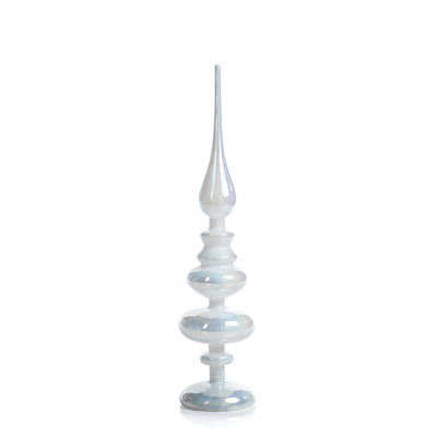 product image for led white glass finial in various styles 7 21