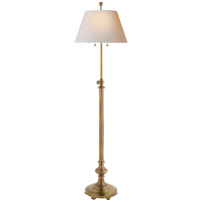 product image for Overseas Adjustable Club Floor Lamp by Chapman & Myers 4