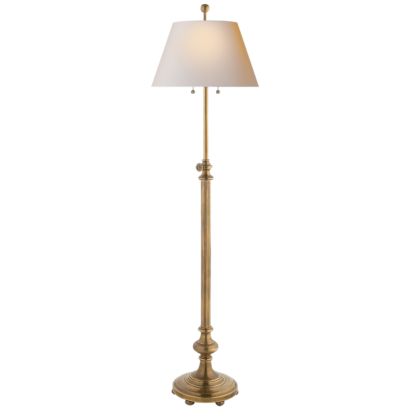 media image for Overseas Adjustable Club Floor Lamp by Chapman & Myers 275