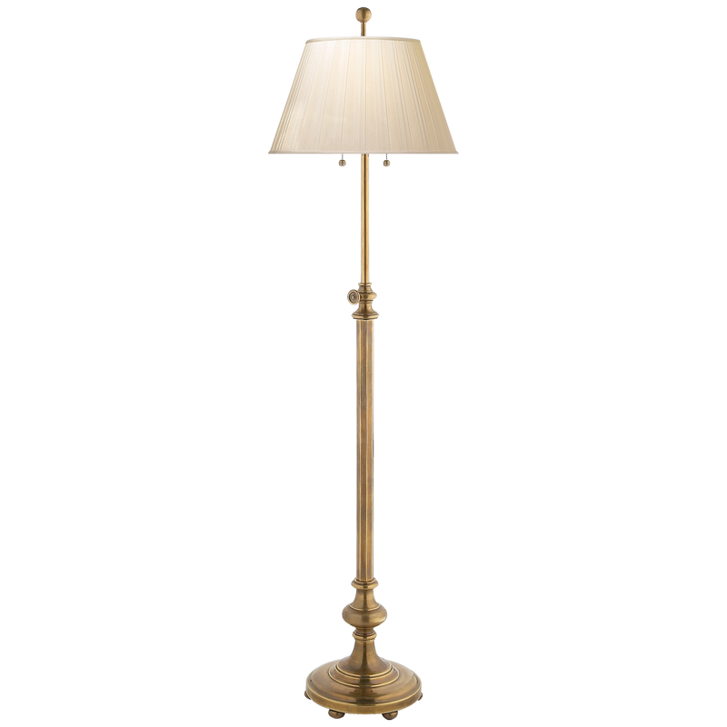 media image for overseas adjustable club floor lamp by e f chapman cha 9124ab sp 1 221