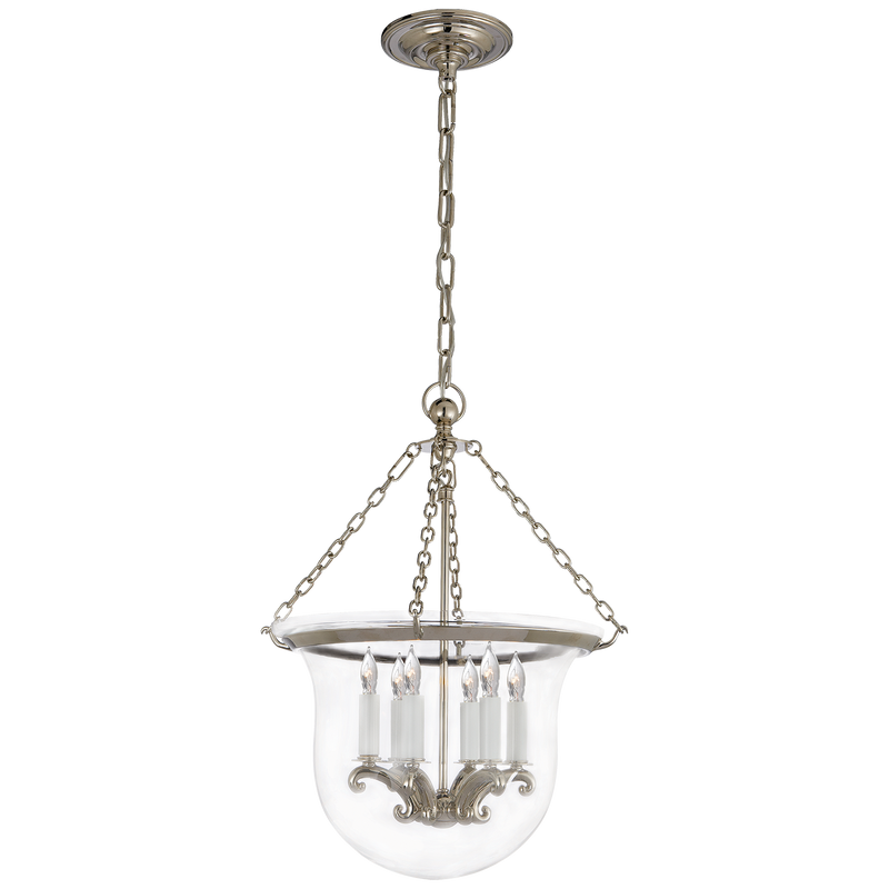 media image for Country Medium Bell Jar Lantern by Chapman & Myers 268