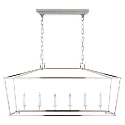 product image for Darlana Large Linear Lantern by Chapman & Myers 3