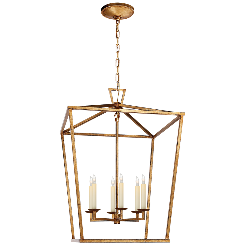 media image for Darlana Large Lantern by Chapman & Myers 297