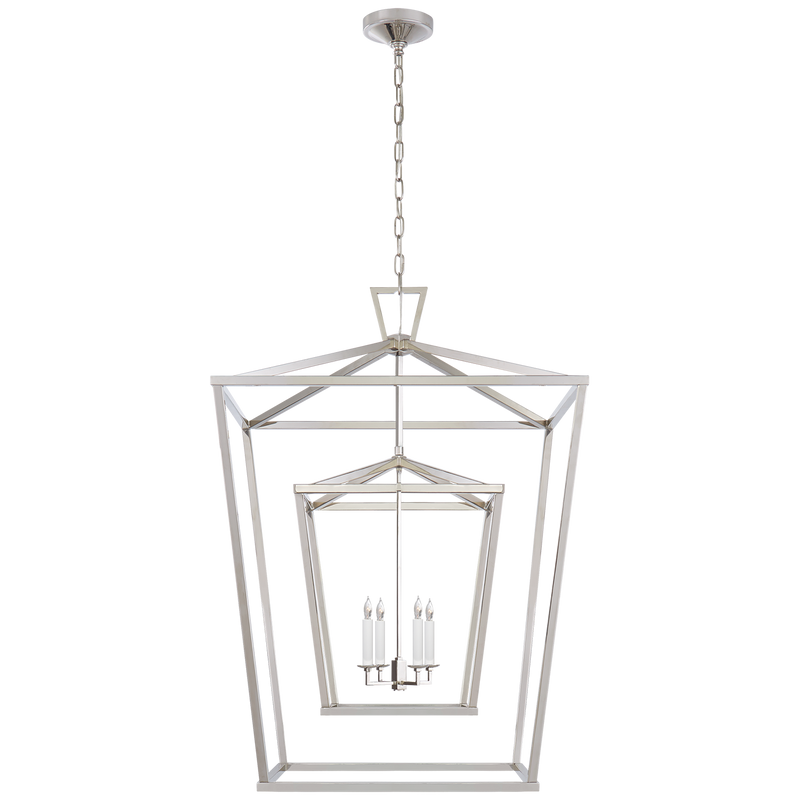 media image for Darlana Extra Large Double Cage Lantern by Chapman & Myers 255
