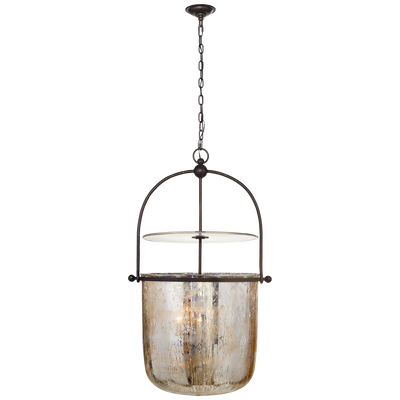 product image for Lorford Large Smoke Bell Lantern by Chapman & Myers 63