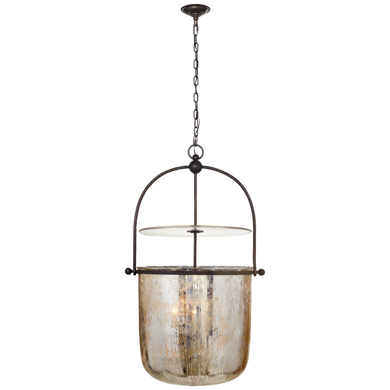 media image for Lorford Large Smoke Bell Lantern by Chapman & Myers 274