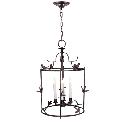 product image for Diego Grande Classical Perching Bird Lantern by Chapman & Myers 0