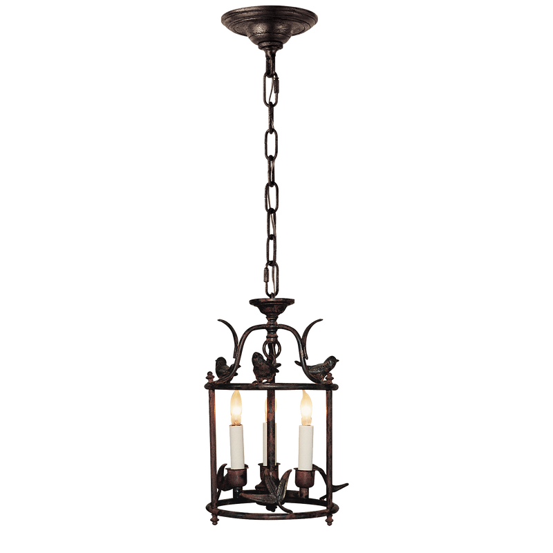 media image for Diego Petite Classical Perching Bird Lantern by Chapman & Myers 284