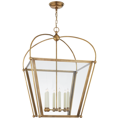 product image for Plantation Large Square Lantern by Chapman & Myers 30