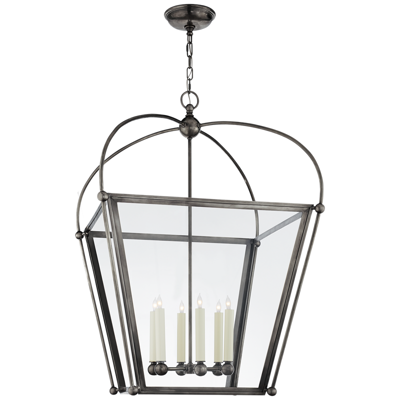 media image for Plantation Large Square Lantern by Chapman & Myers 235