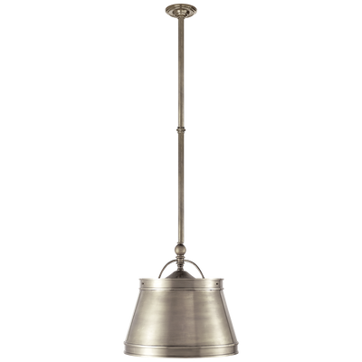 product image of products sloane single shop light in antique nickel with antique nickel shade 1 555