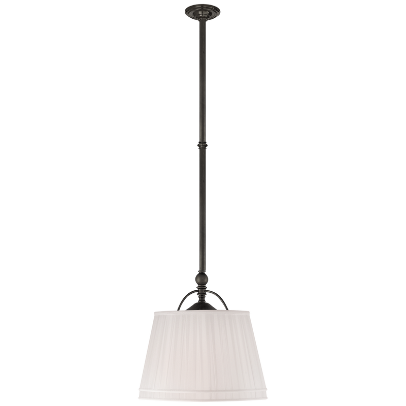 media image for Sloane Single Shop Light with Linen Shade by Chapman & Myers 219